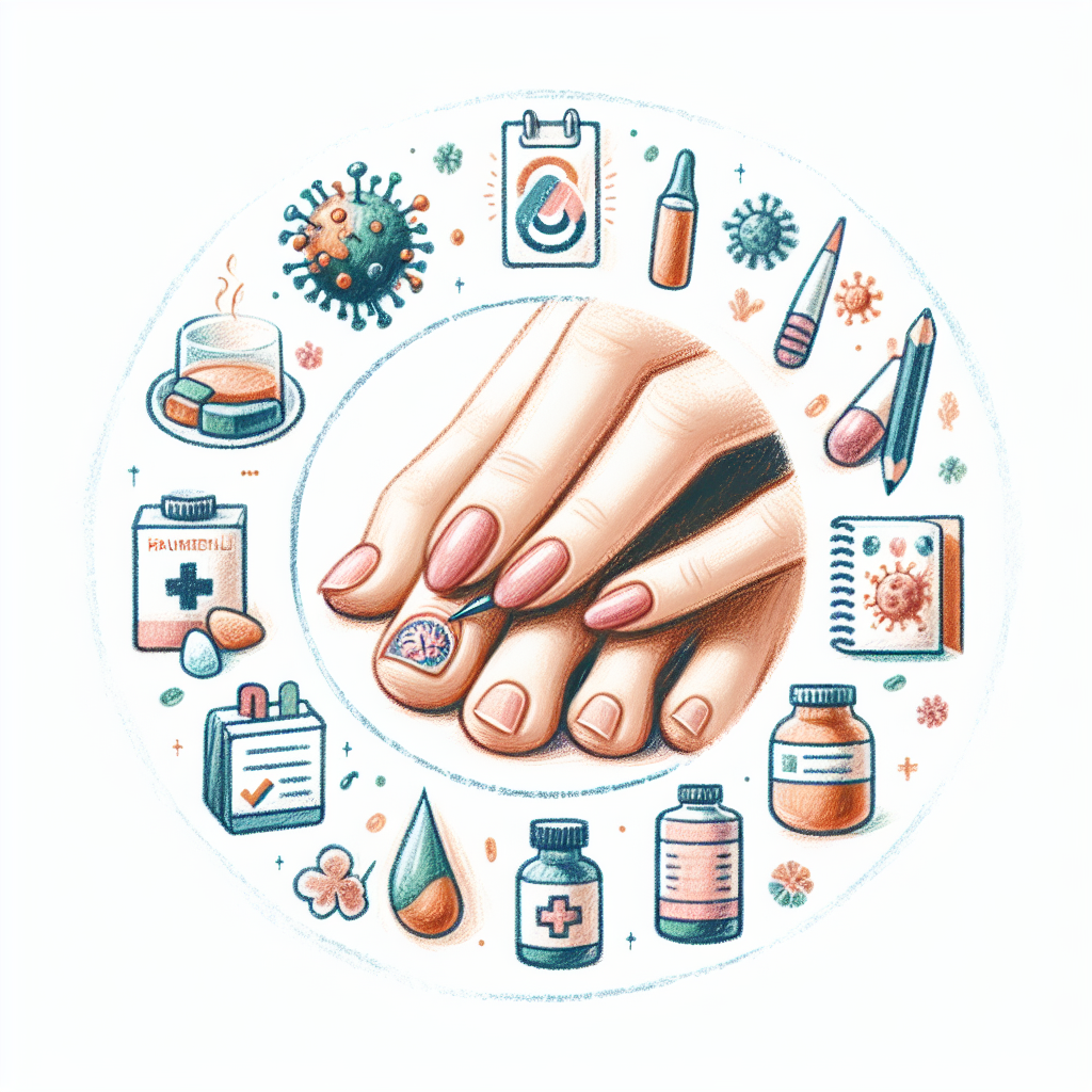 Pastelková ilustrace znázorňující téma: Zdraví