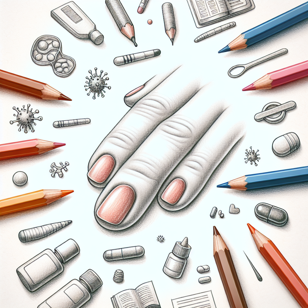 Pastelková ilustrace znázorňující téma: Zdraví