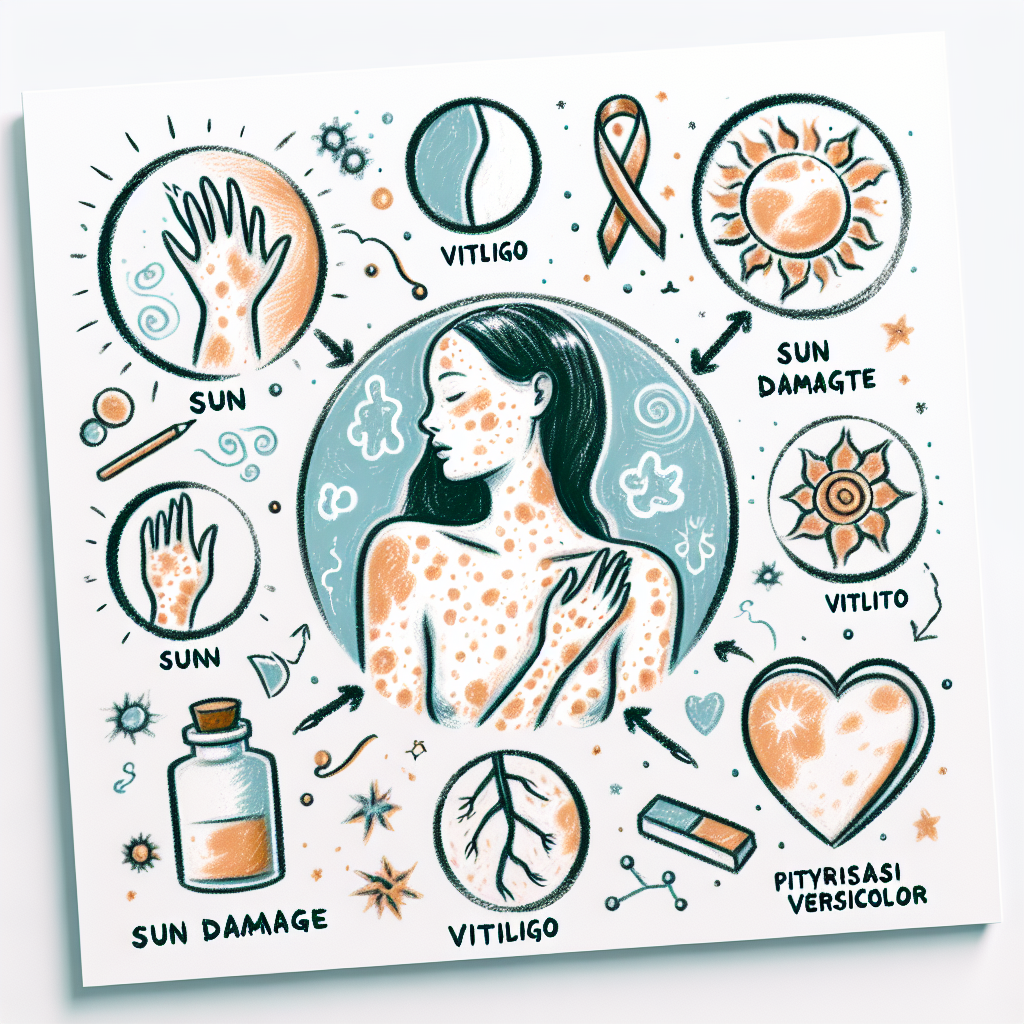 Pastelková ilustrace znázorňující téma: Kožní onemocnění