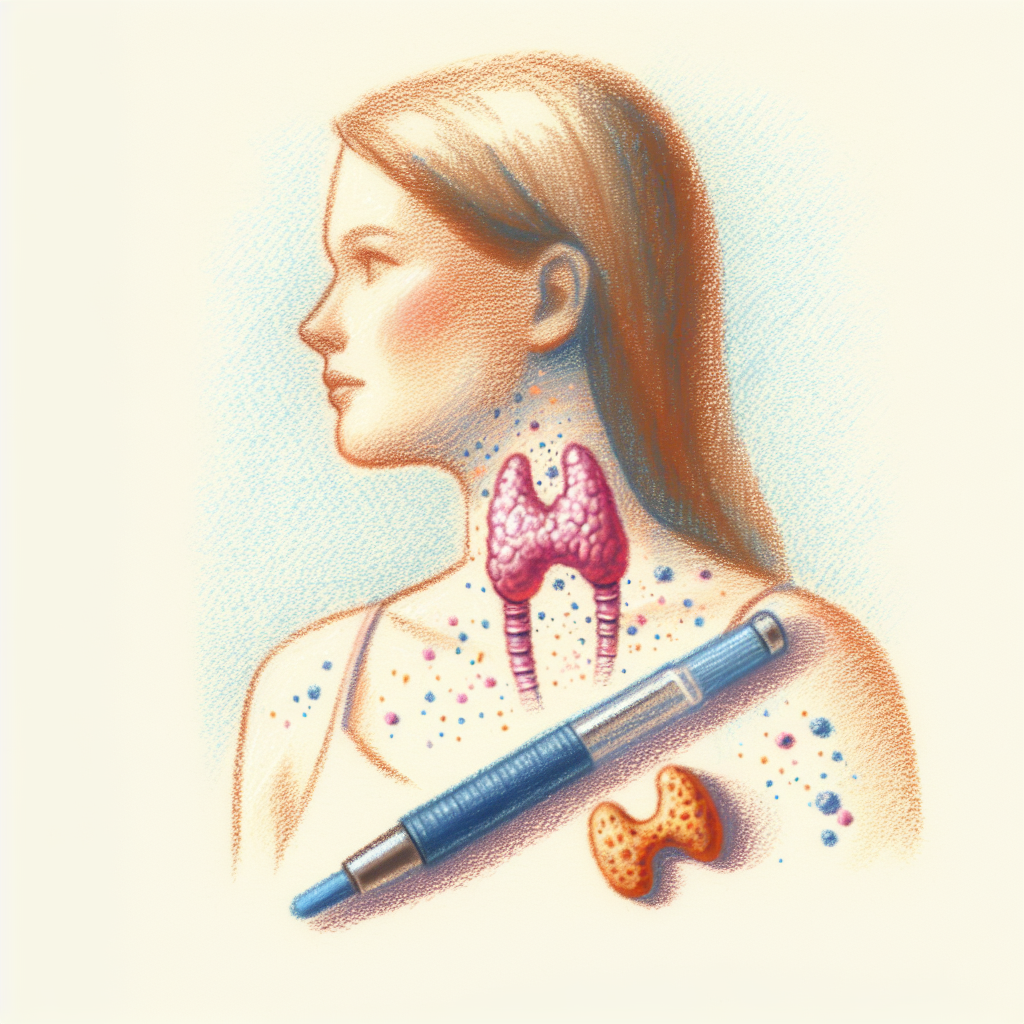 Pastelková ilustrace znázorňující téma: Zdraví