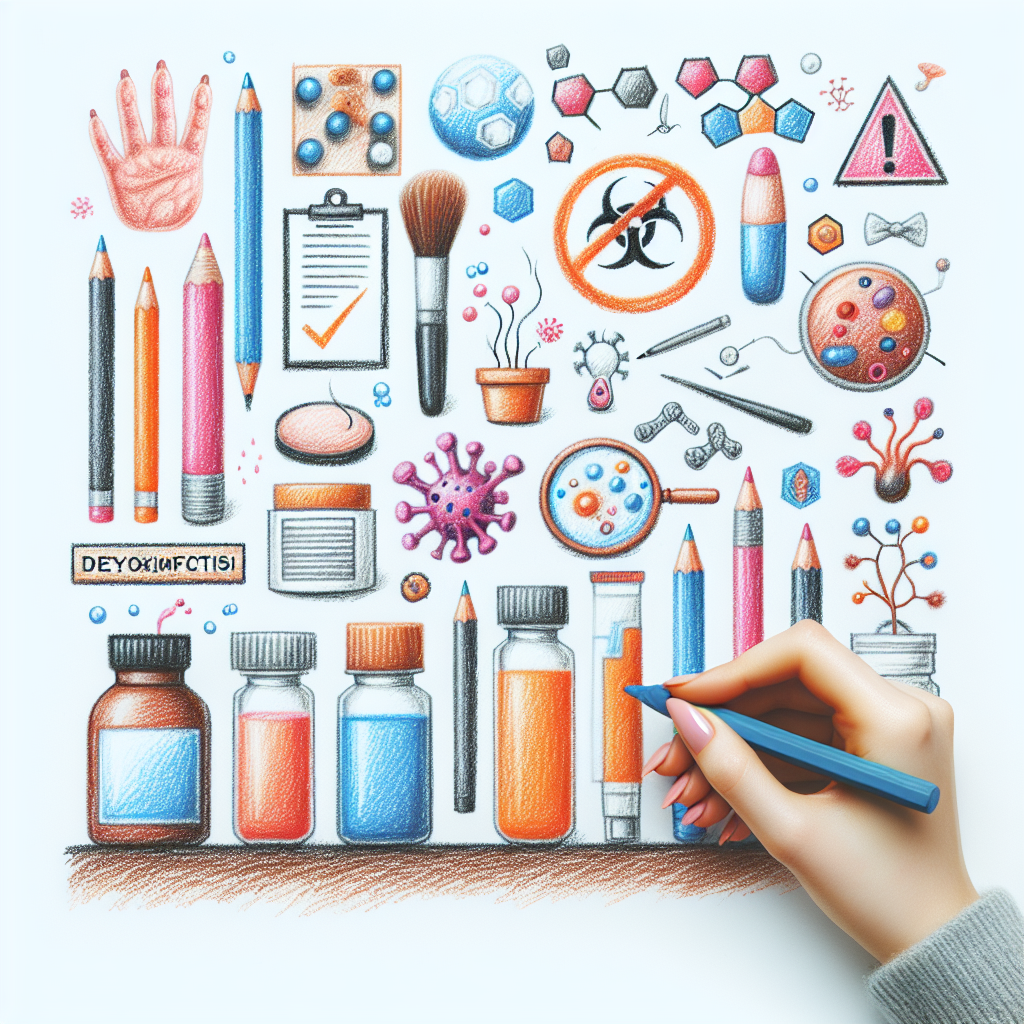 Pastelková ilustrace znázorňující téma: Zdraví