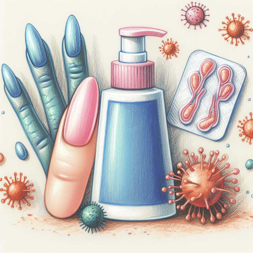 Pastelková ilustrace znázorňující téma: Zdraví