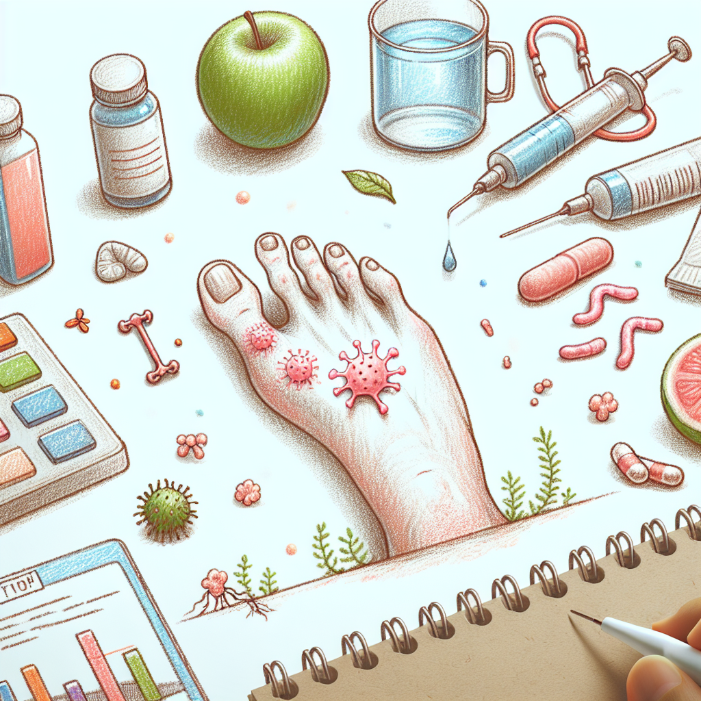 Pastelková ilustrace znázorňující téma: Plísně nehtů