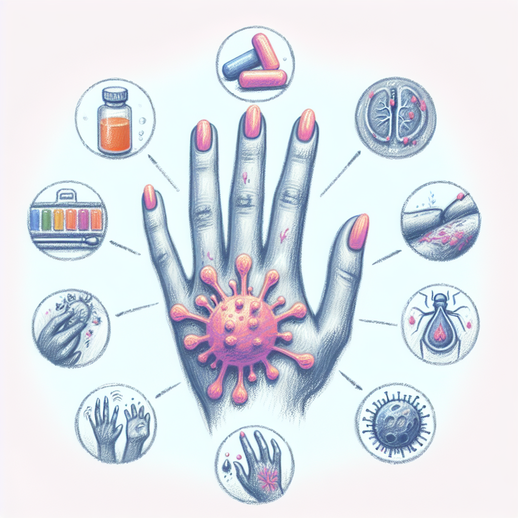 Pastelková ilustrace znázorňující téma: Zdraví