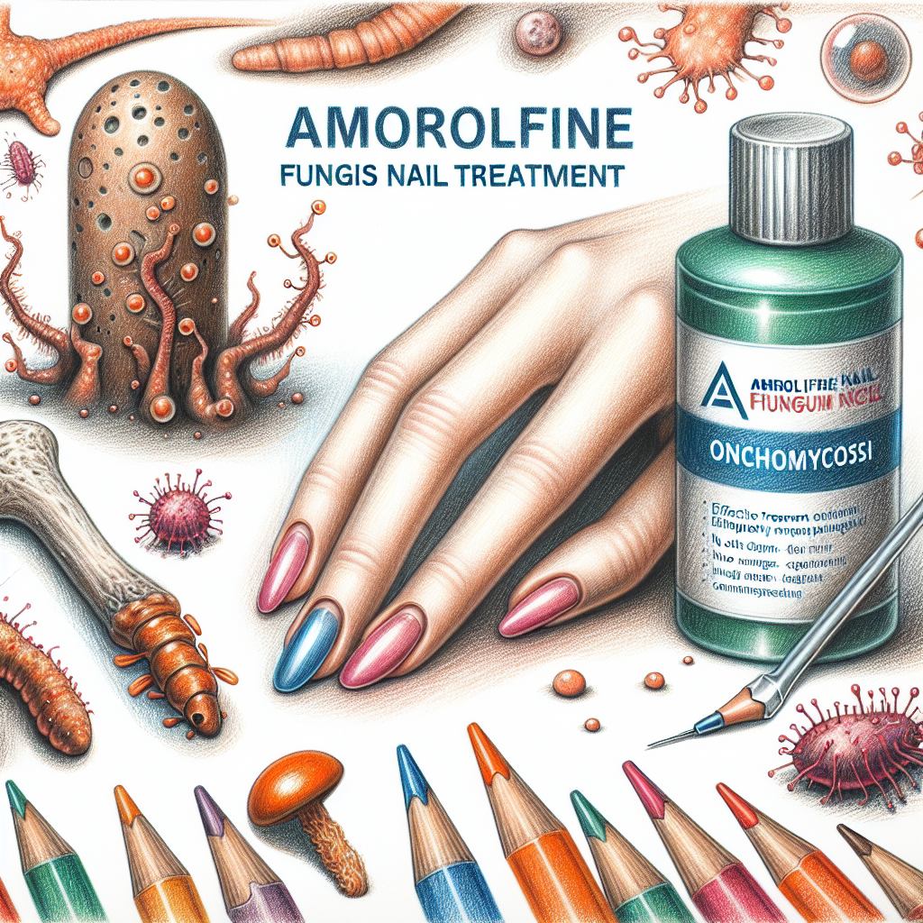 Pastelková ilustrace znázorňující téma: Zdraví nehtů