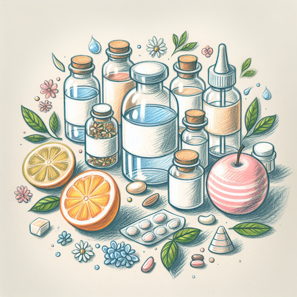 Pastelková ilustrace znázorňující téma: Zdraví