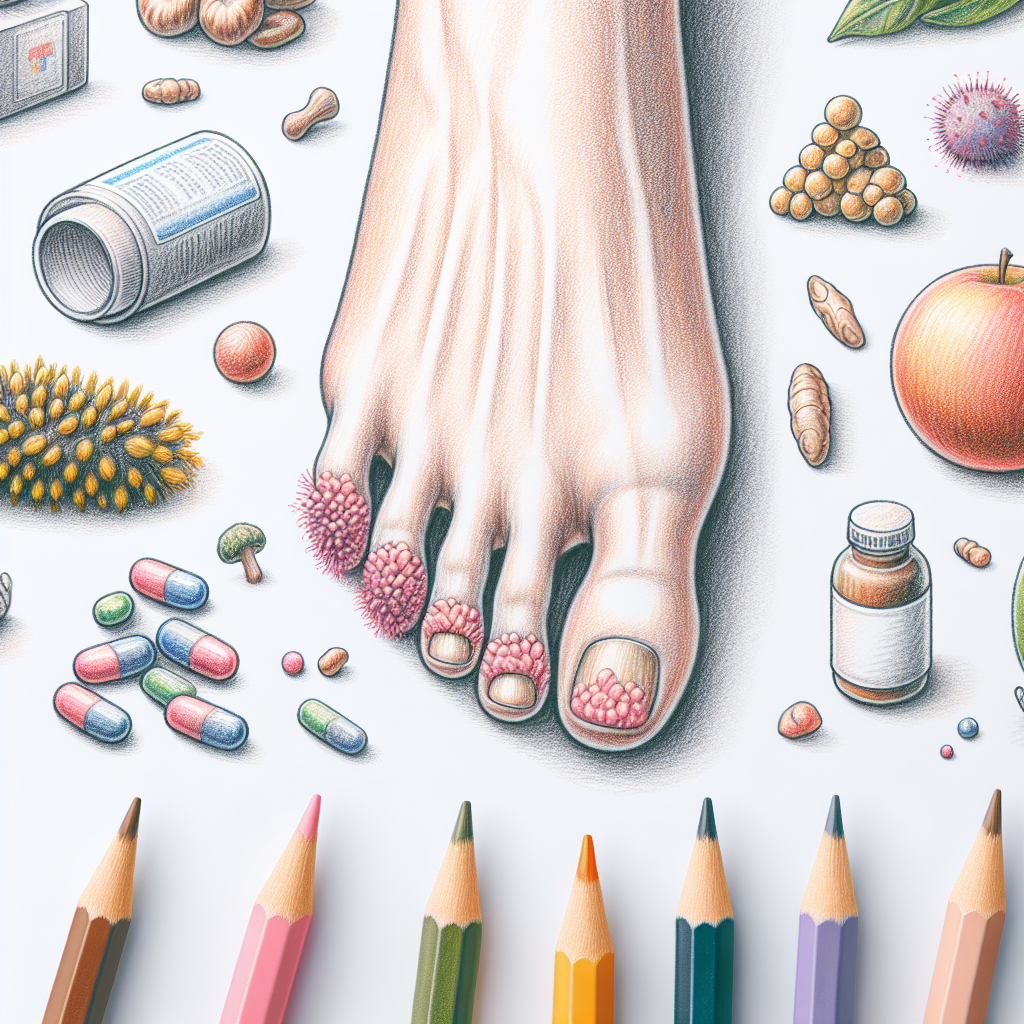 Pastelková ilustrace znázorňující téma: Zdraví