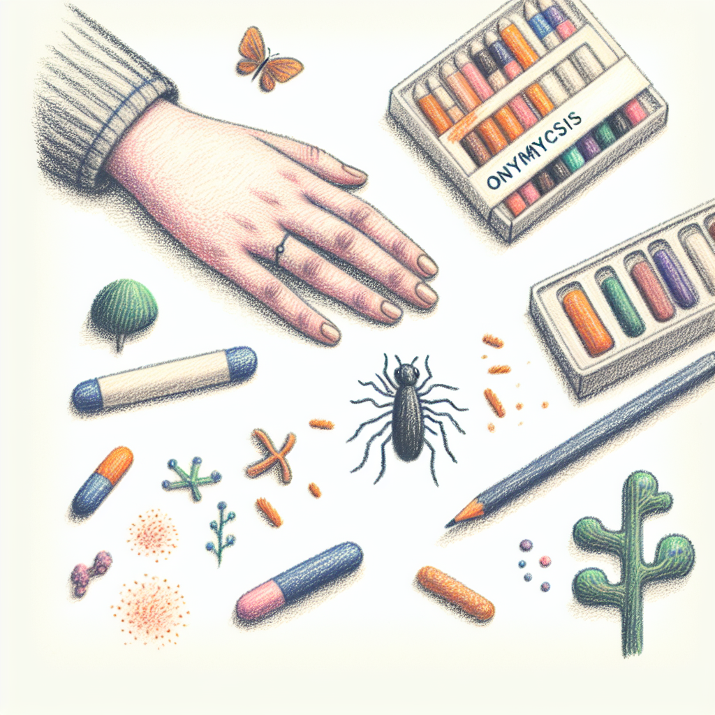 Pastelková ilustrace znázorňující téma: Zdraví