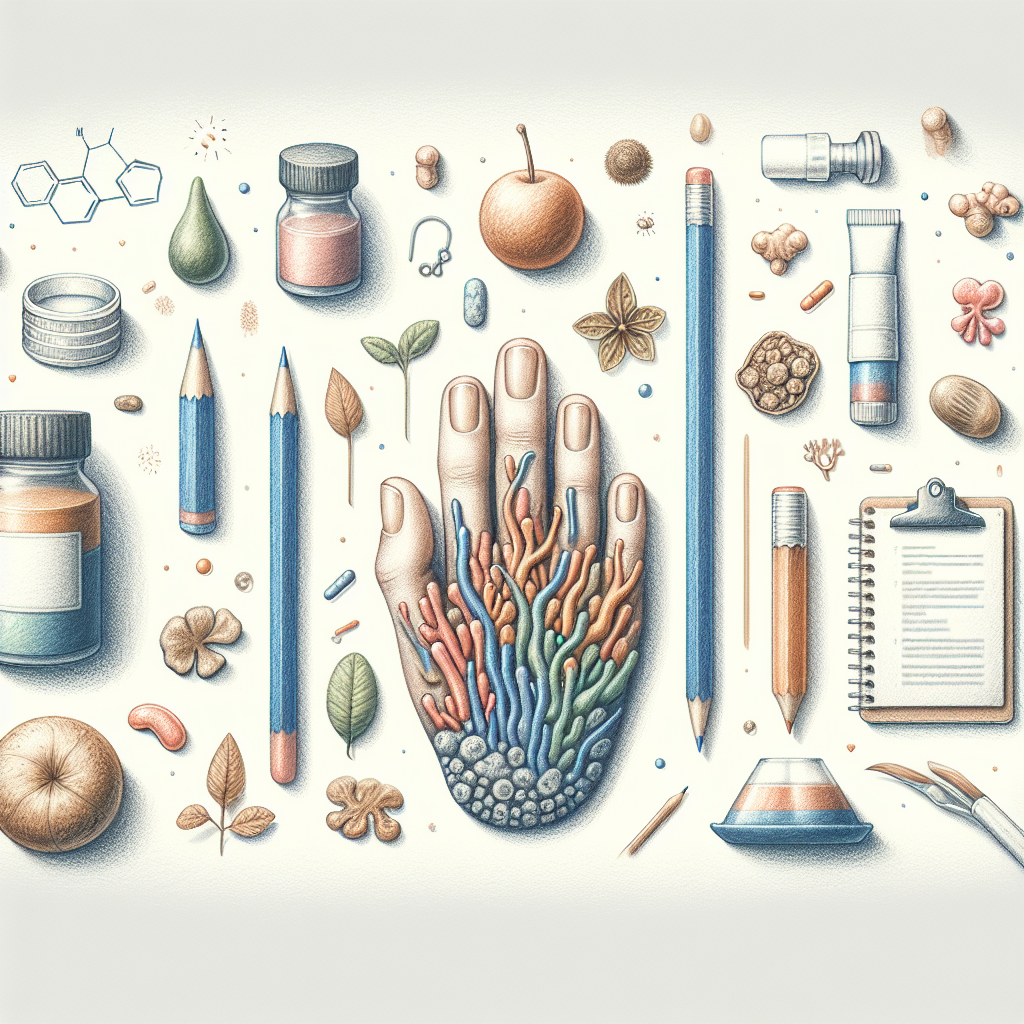 Pastelková ilustrace znázorňující téma: Zdraví a výživa