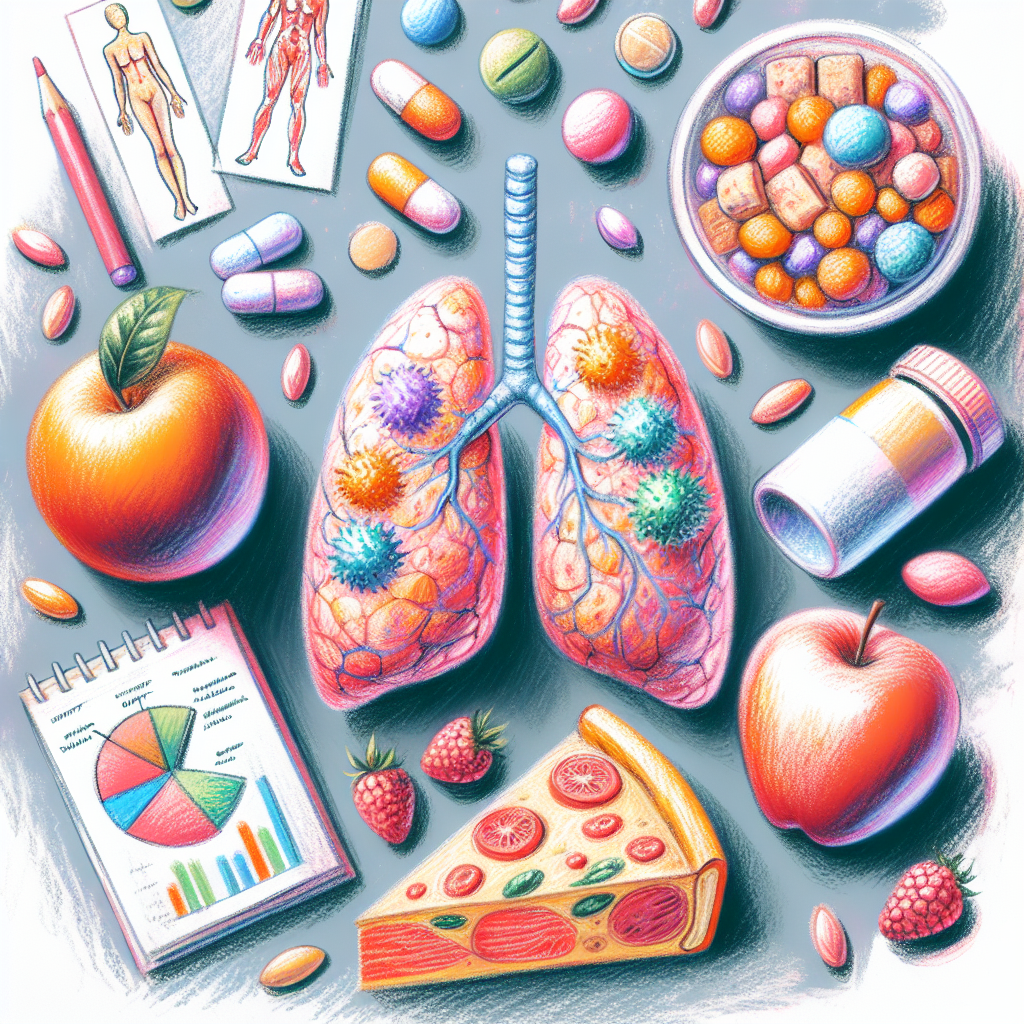 Pastelková ilustrace znázorňující téma: Zdraví