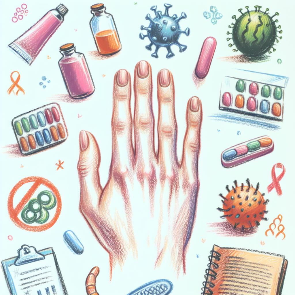 Pastelková ilustrace znázorňující téma: Zdraví