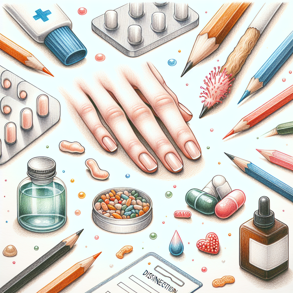 Pastelková ilustrace znázorňující téma: Zdraví