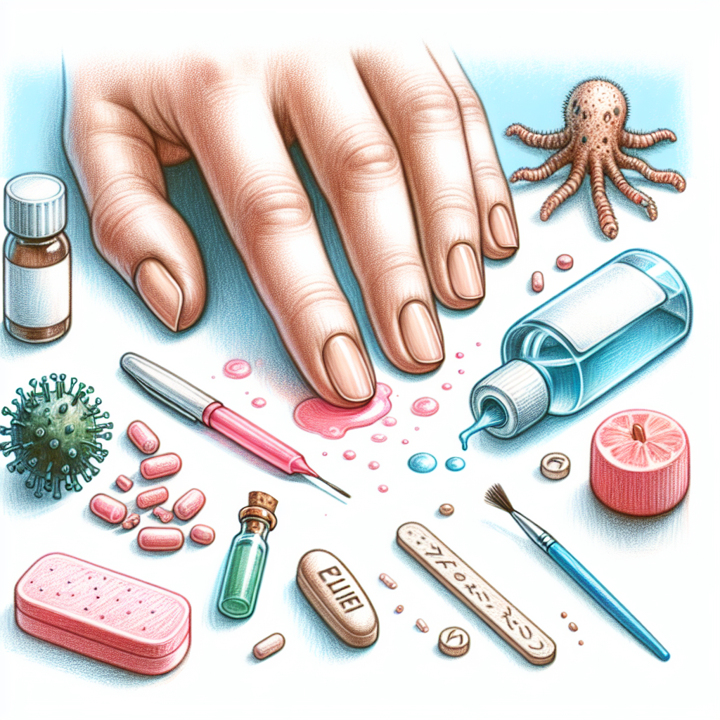 Pastelková ilustrace znázorňující téma: Zdraví