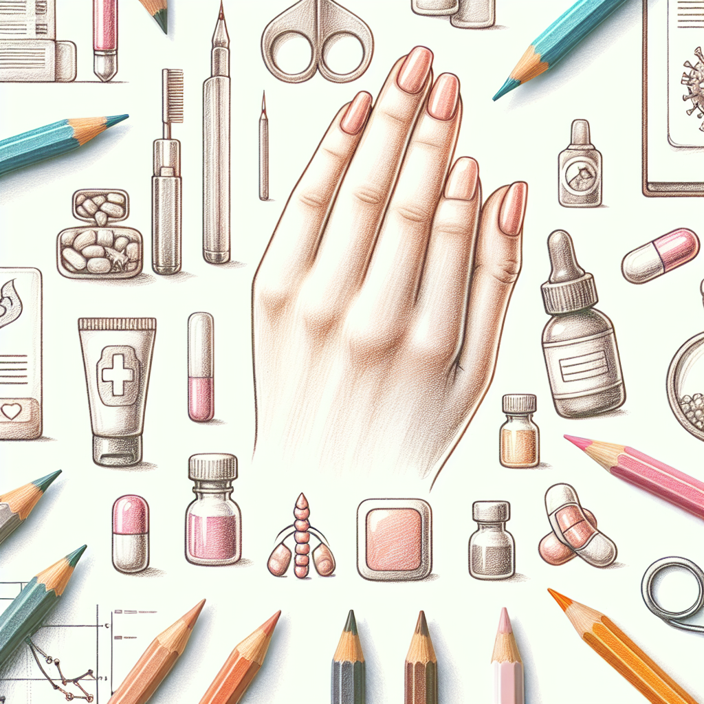 Pastelková ilustrace znázorňující téma: Zdraví