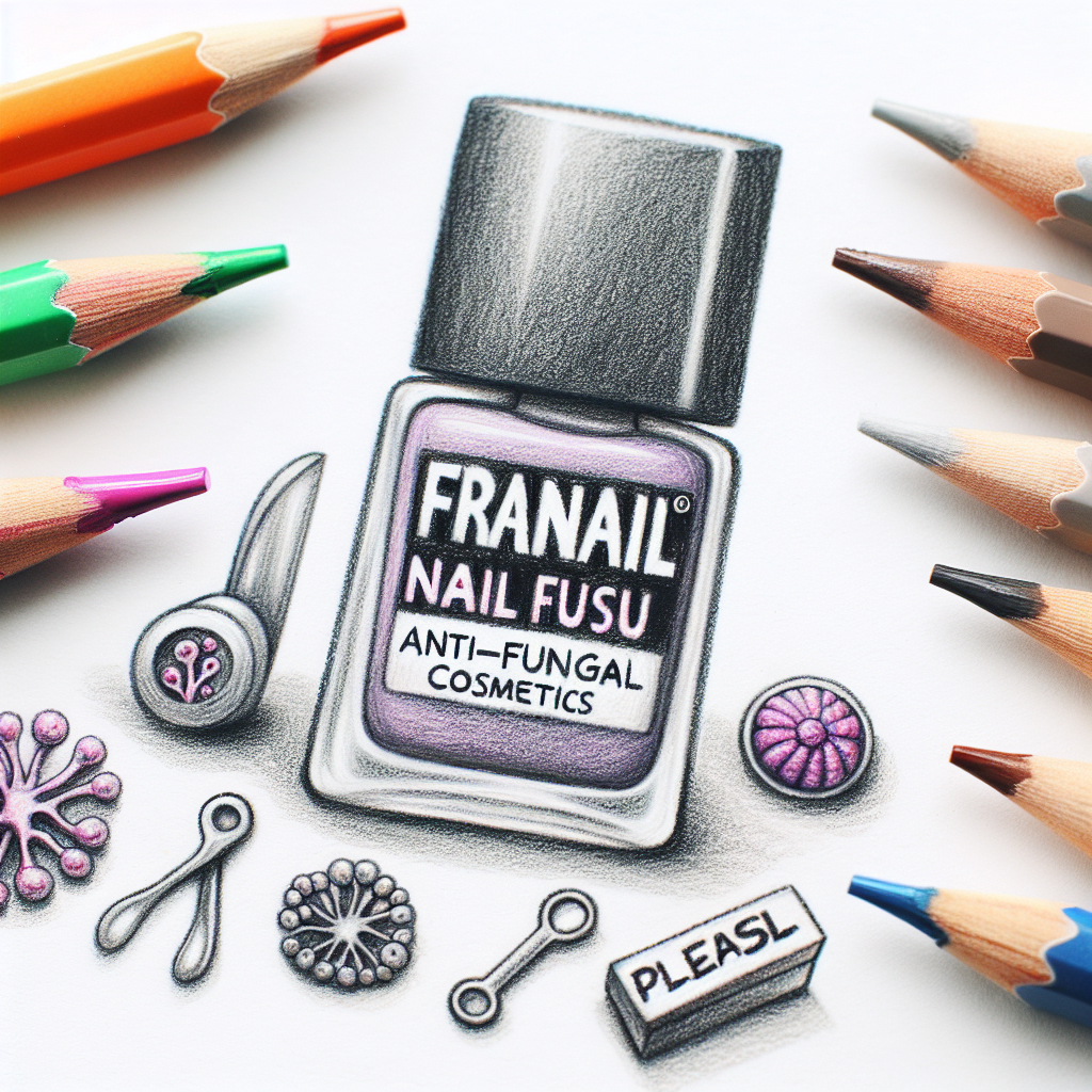 Pastelková ilustrace znázorňující téma: Péče o nehty