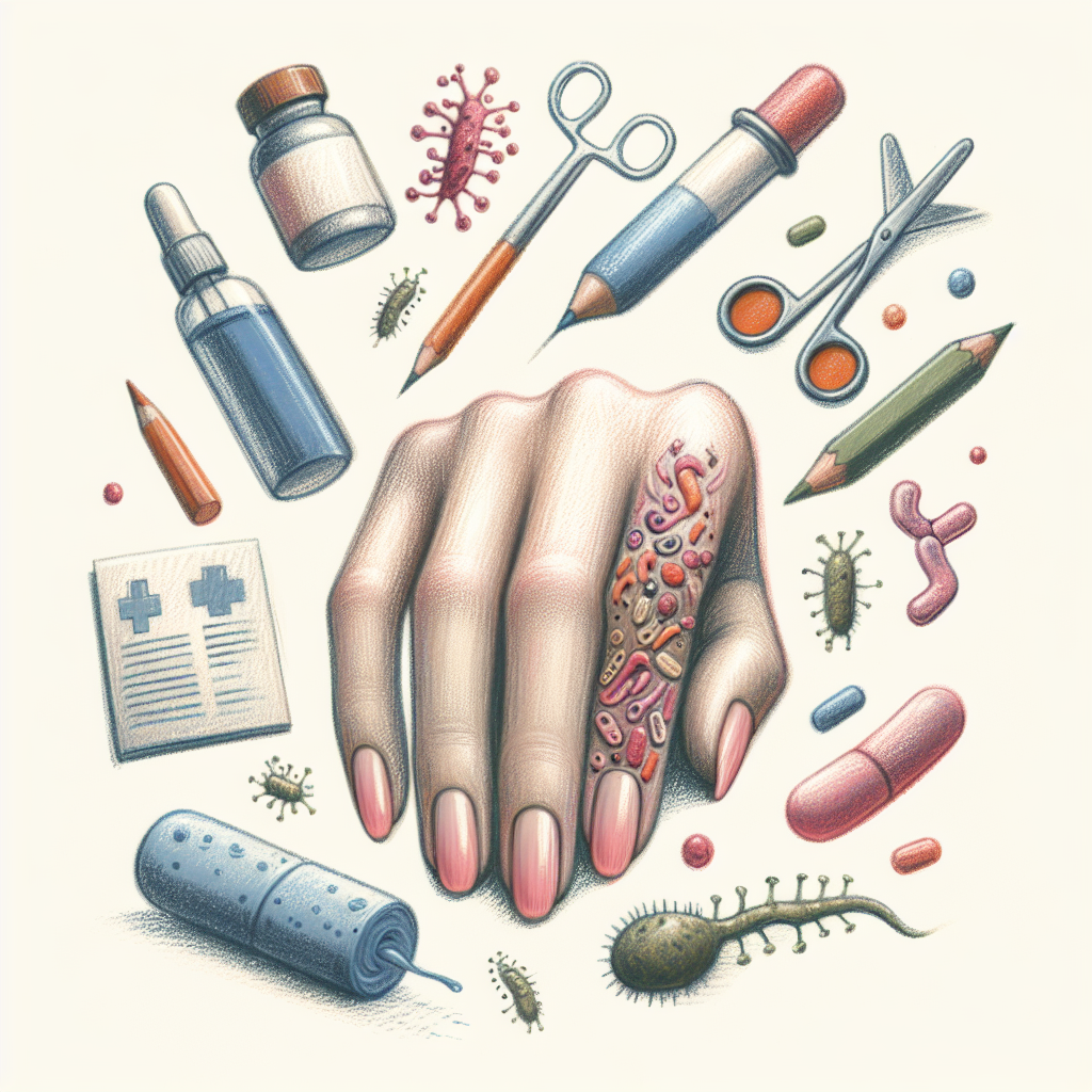 Pastelková ilustrace znázorňující téma: Zdraví