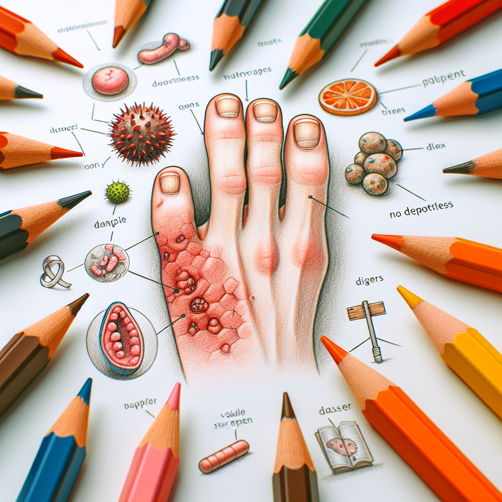 Pastelková ilustrace znázorňující téma: Zdraví