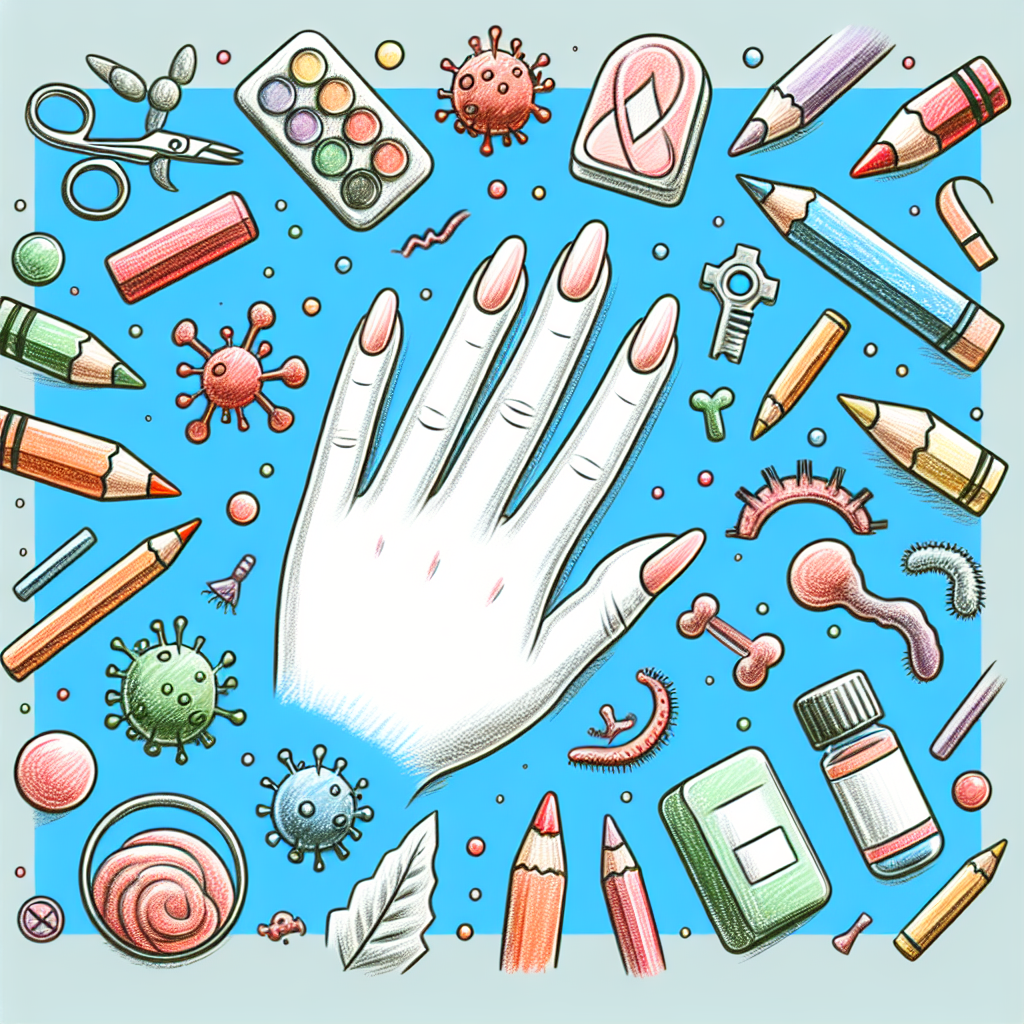 Pastelková ilustrace znázorňující téma: Zdraví