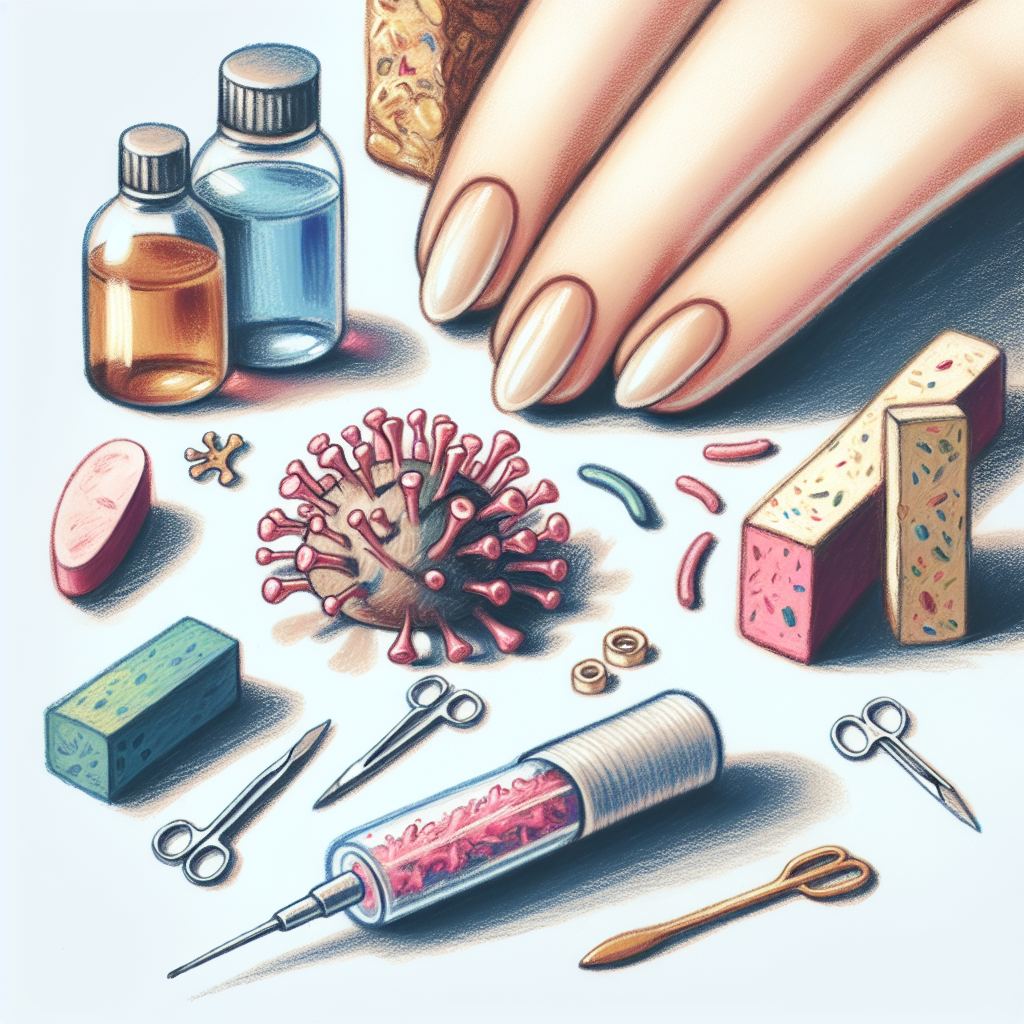 Pastelková ilustrace znázorňující téma: Zdraví a krása