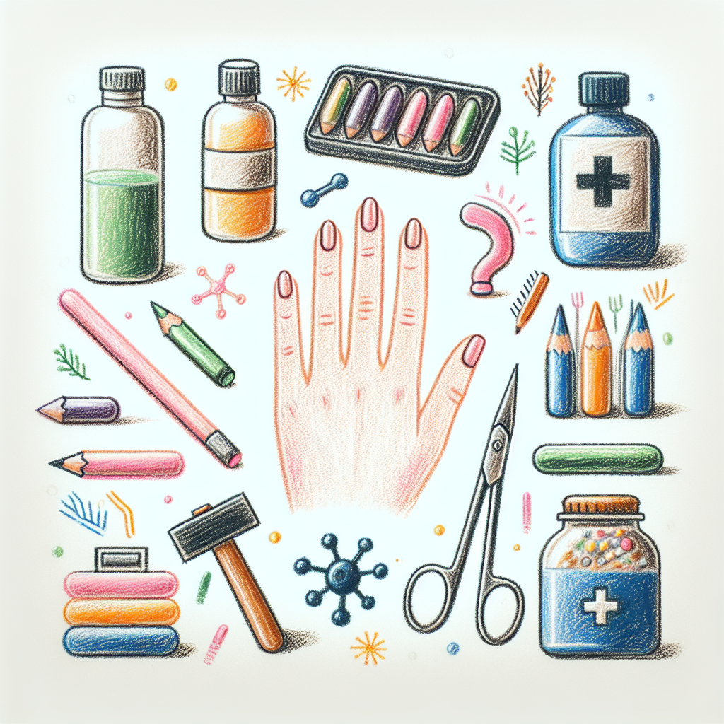 Pastelková ilustrace znázorňující téma: Zdraví