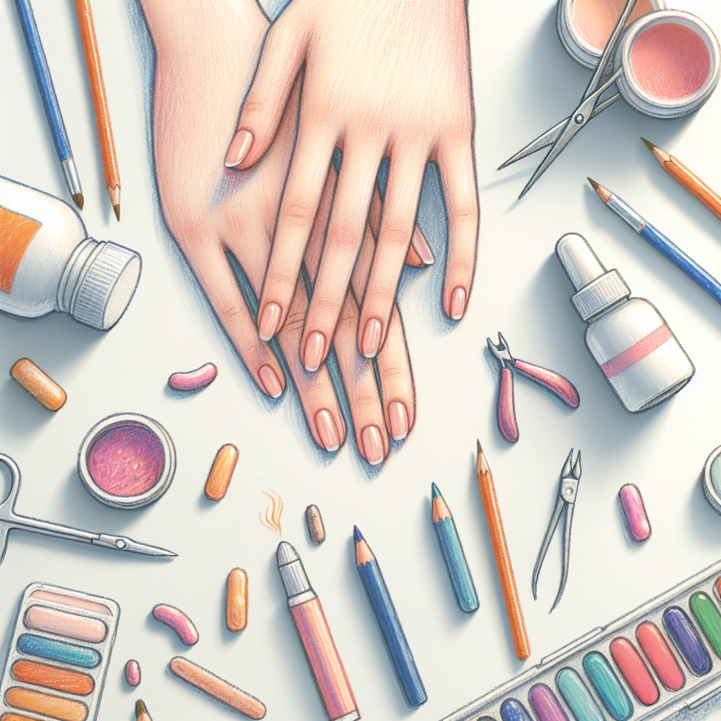 Pastelková ilustrace znázorňující téma: Zdraví a wellness