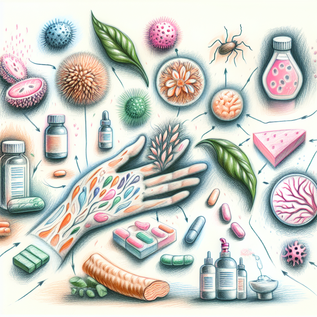 Pastelková ilustrace znázorňující téma: Zdraví