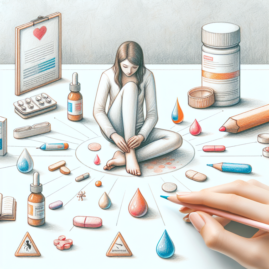Pastelková ilustrace znázorňující téma: Zdraví