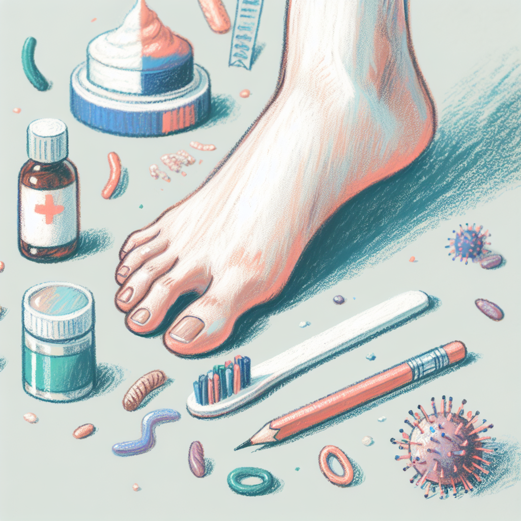 Pastelková ilustrace znázorňující téma: Zdraví a péče