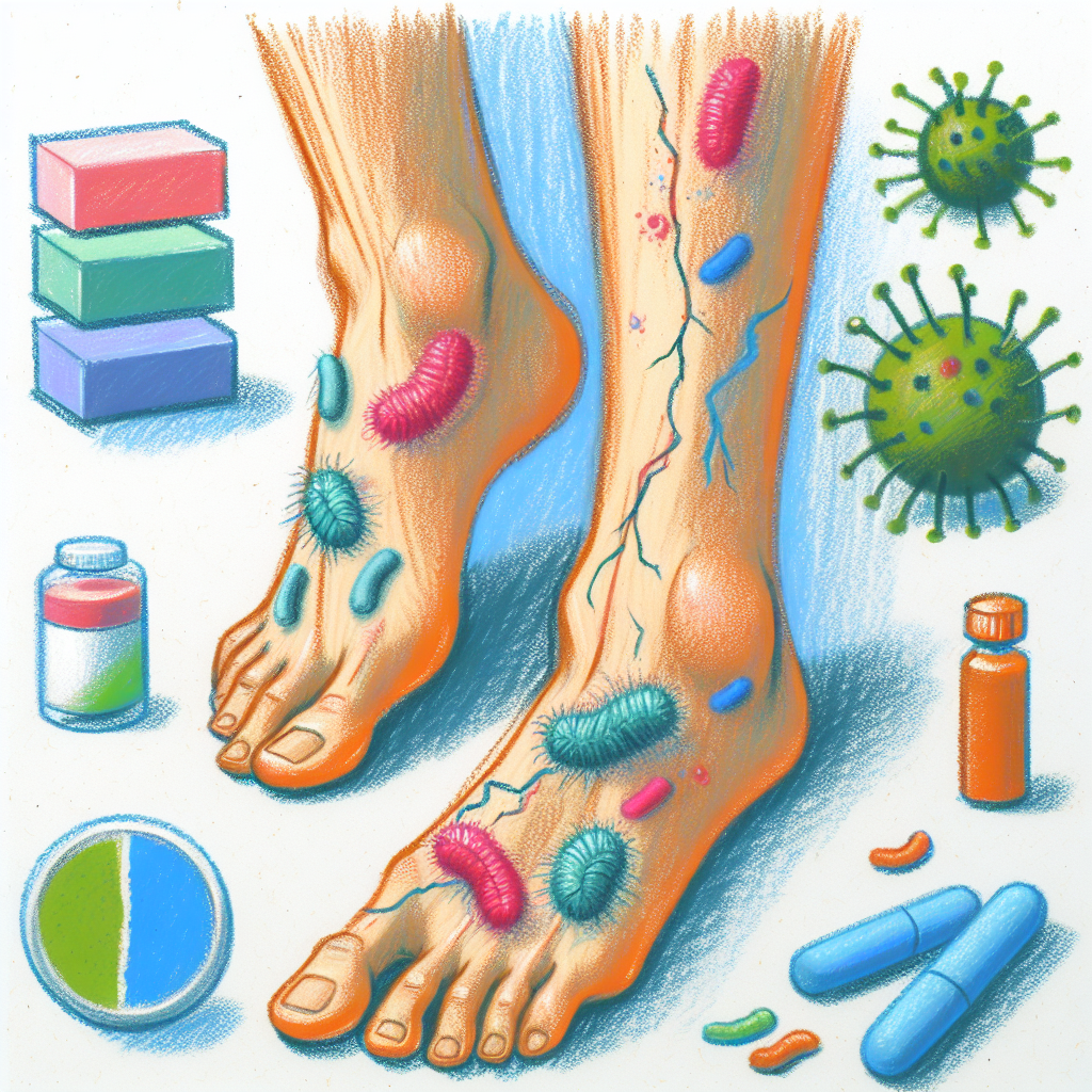 Pastelková ilustrace znázorňující téma: Zdraví