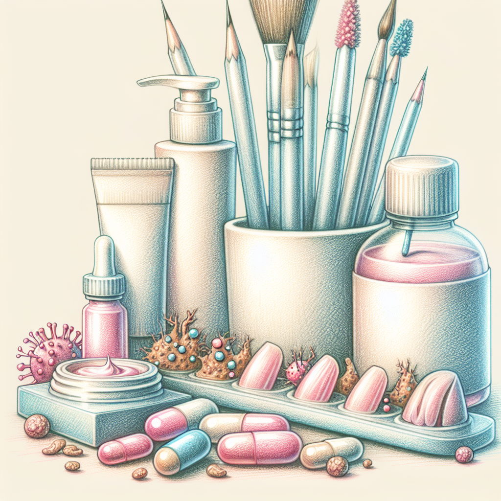 Pastelková ilustrace znázorňující téma: Zdraví