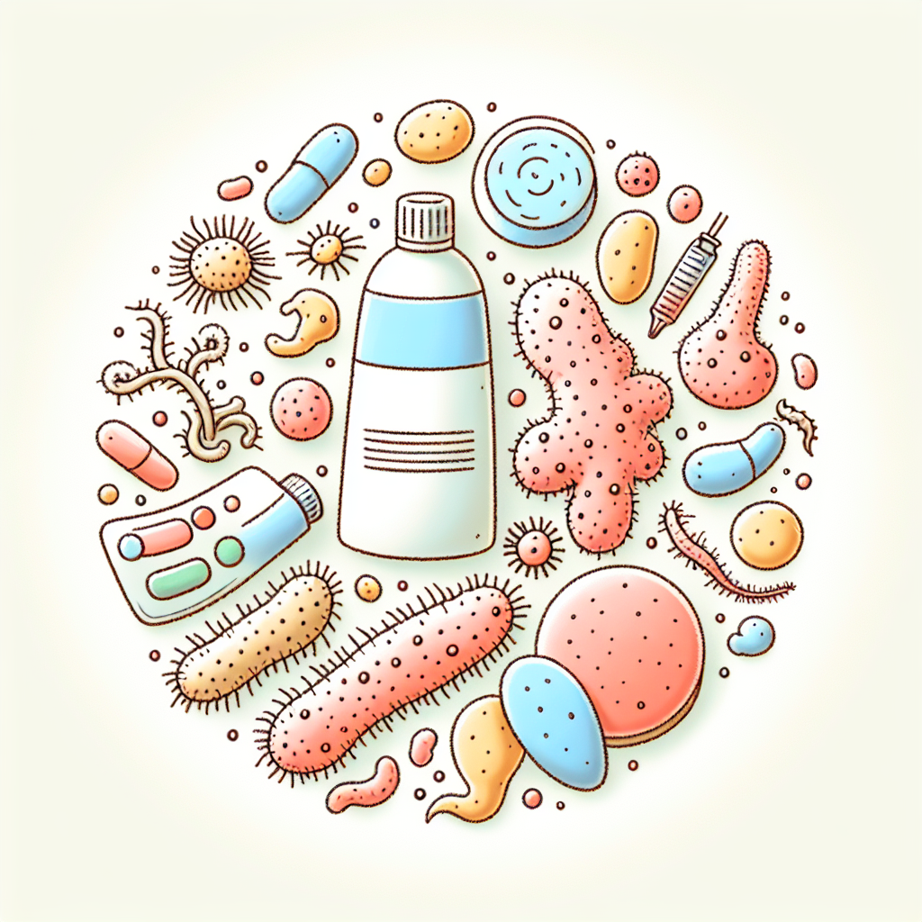 Pastelková ilustrace znázorňující téma: Plísňová onemocnění