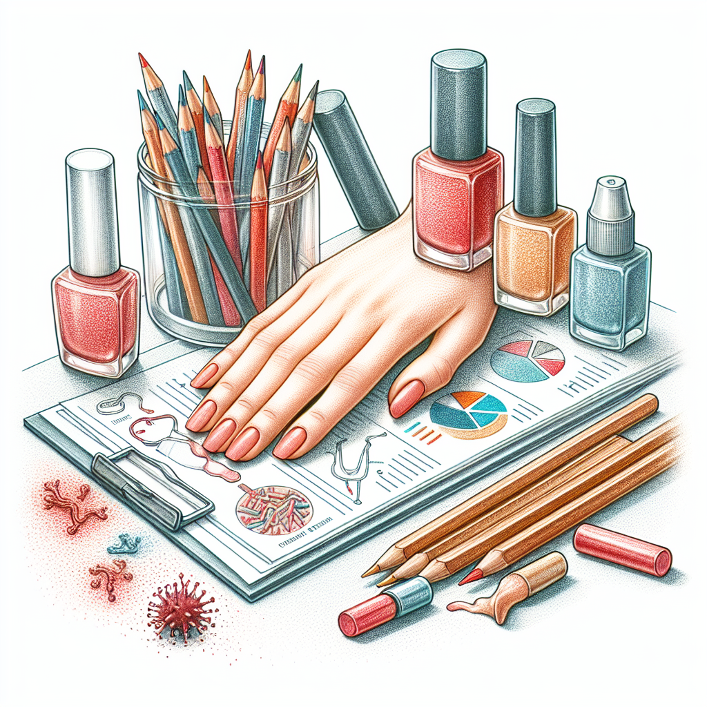 Pastelková ilustrace znázorňující téma: Zdraví a péče