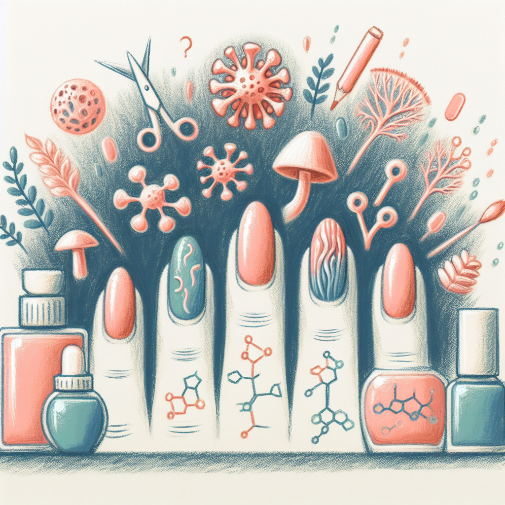 Pastelková ilustrace znázorňující téma: Zdraví a wellness