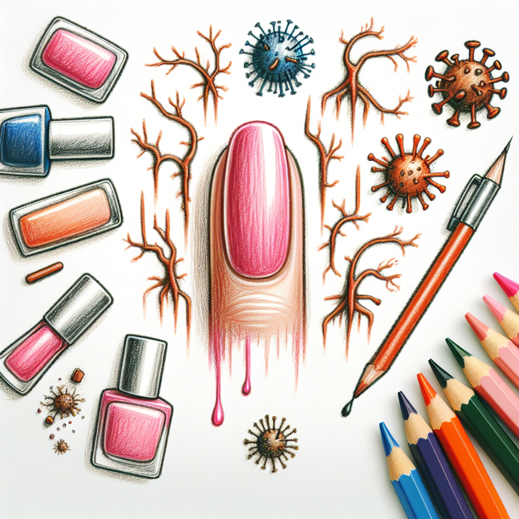 Pastelková ilustrace znázorňující téma: Zdraví