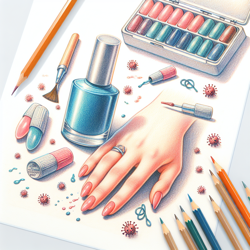 Pastelková ilustrace znázorňující téma: Zdraví