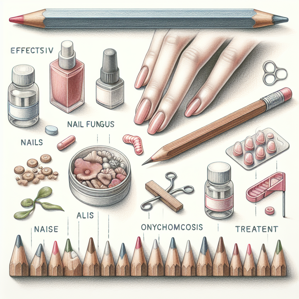 Pastelková ilustrace znázorňující téma: Zdraví nehtů