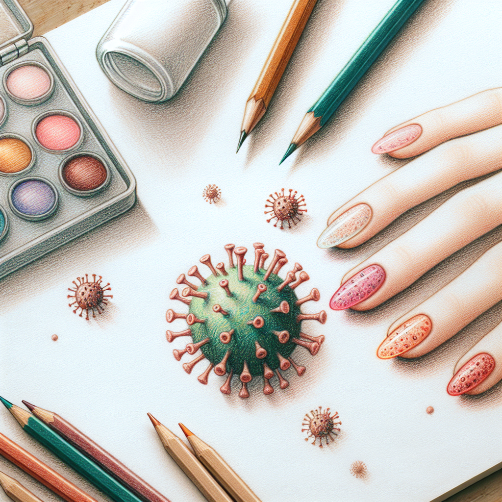 Pastelková ilustrace znázorňující téma: Zdraví a wellness