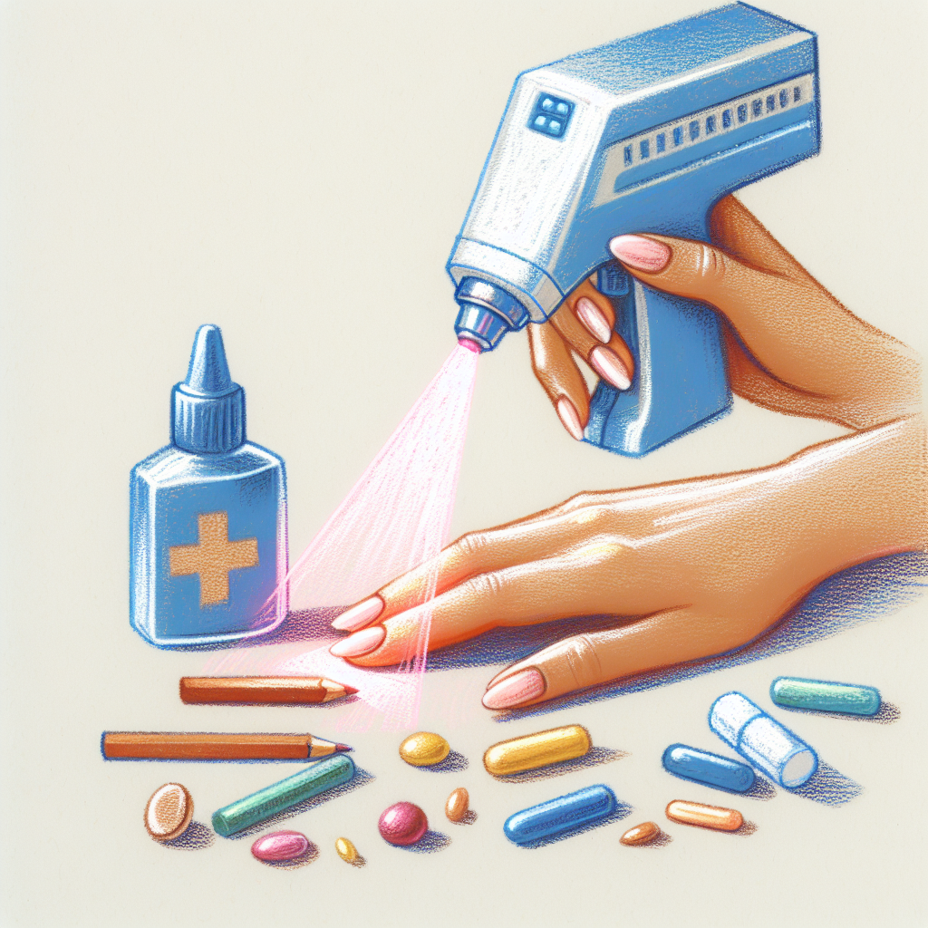 Pastelková ilustrace znázorňující téma: Zdraví