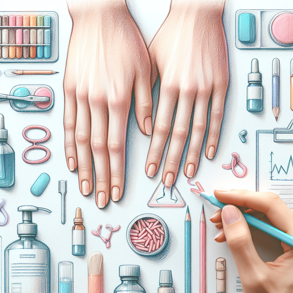 Pastelková ilustrace znázorňující téma: Zdraví