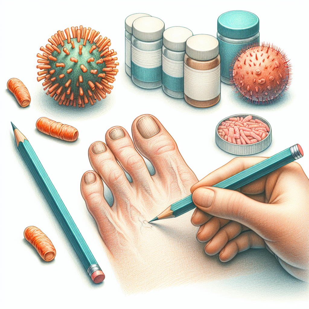 Pastelková ilustrace znázorňující téma: Zdraví