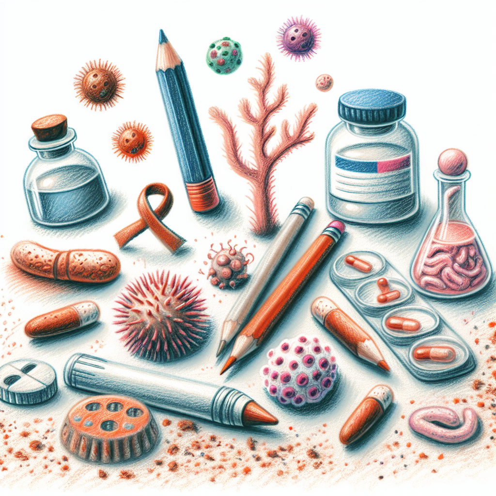 Pastelková ilustrace znázorňující téma: Zdraví