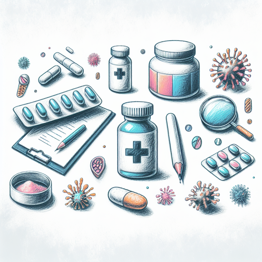 Pastelková ilustrace znázorňující téma: Zdraví