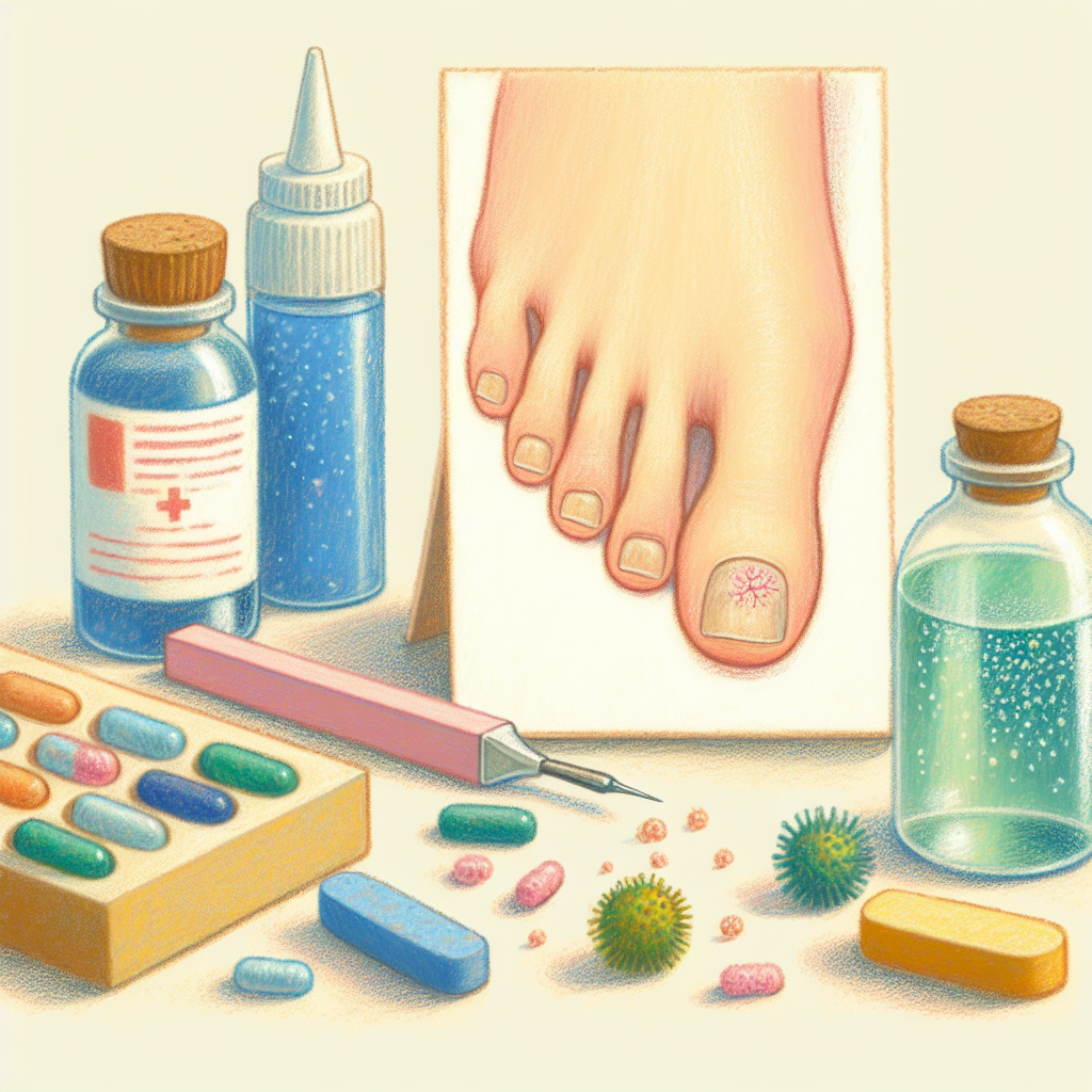 Pastelková ilustrace znázorňující téma: Zdraví