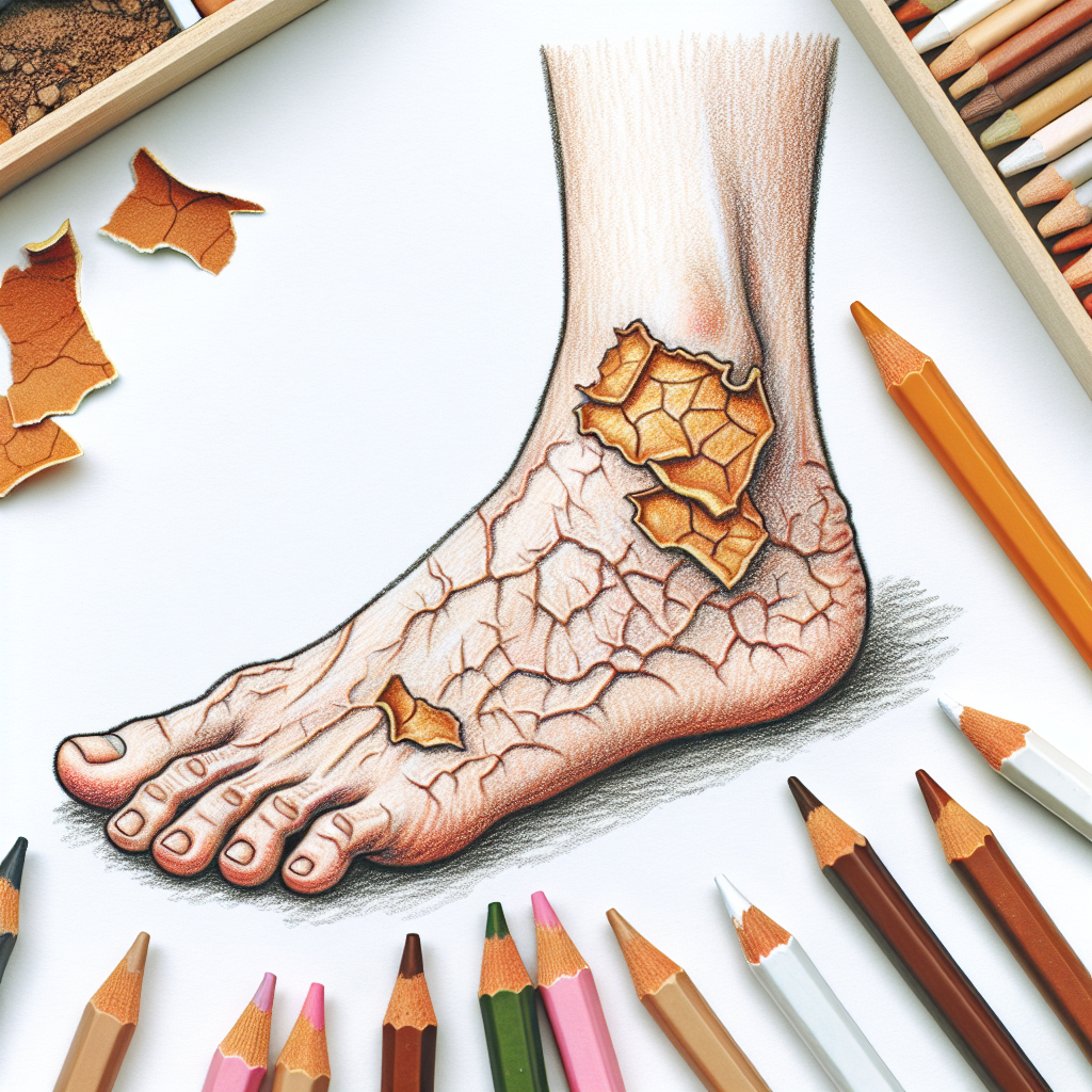 Pastelková ilustrace znázorňující téma: Zdraví