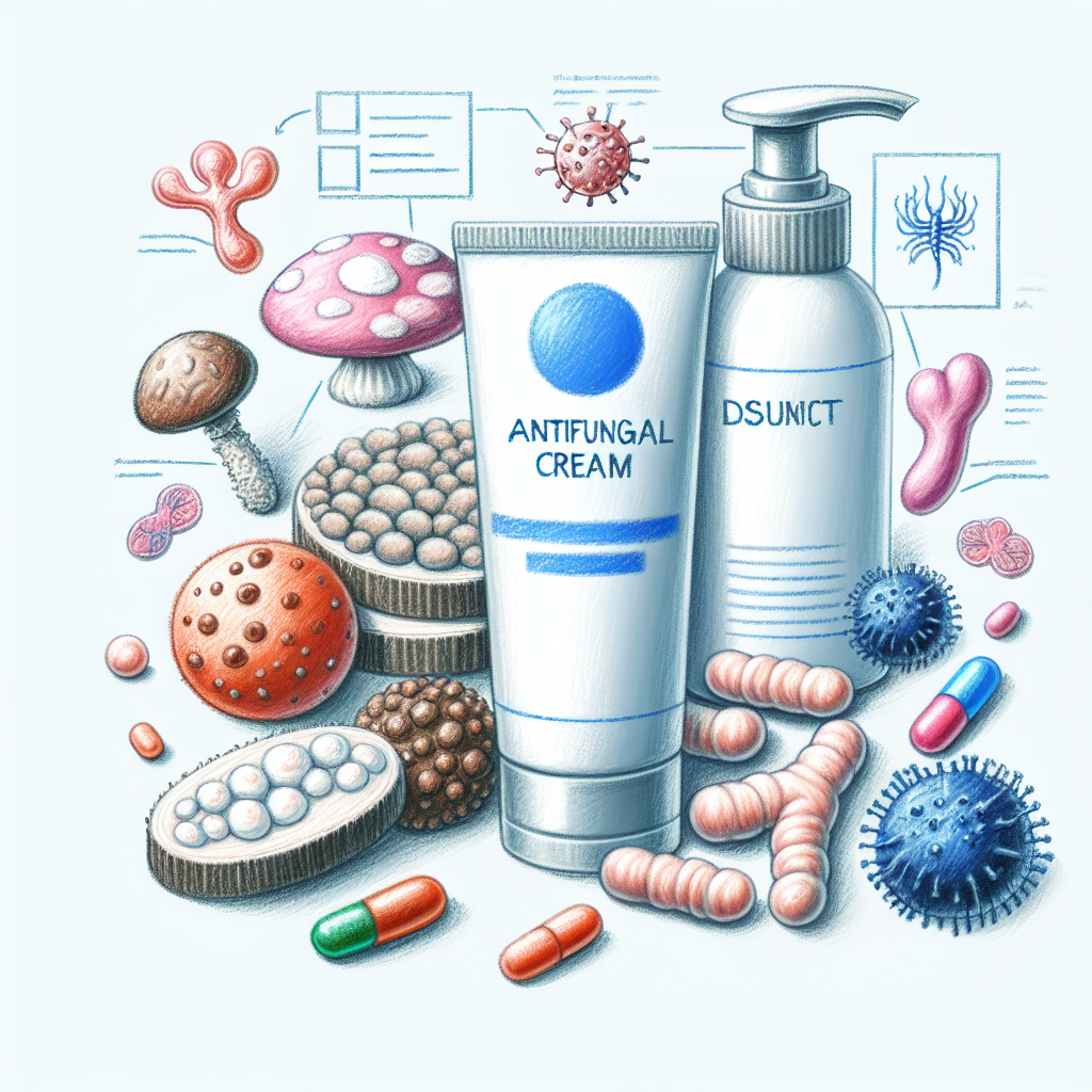 Pastelková ilustrace znázorňující téma: Plísňová onemocnění