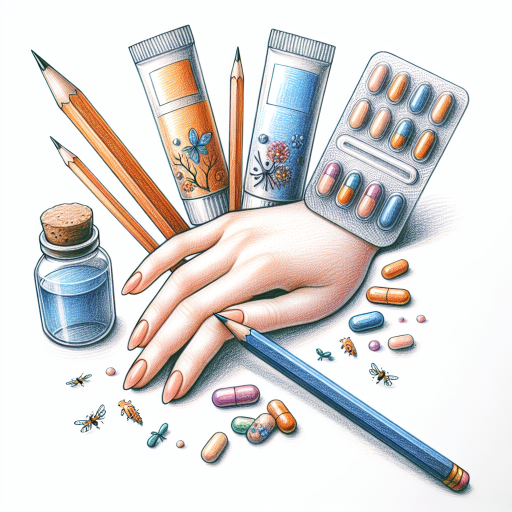 Pastelková ilustrace znázorňující téma: Zdraví