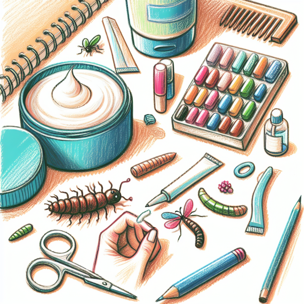 Pastelková ilustrace znázorňující téma: Zdraví a hygiena