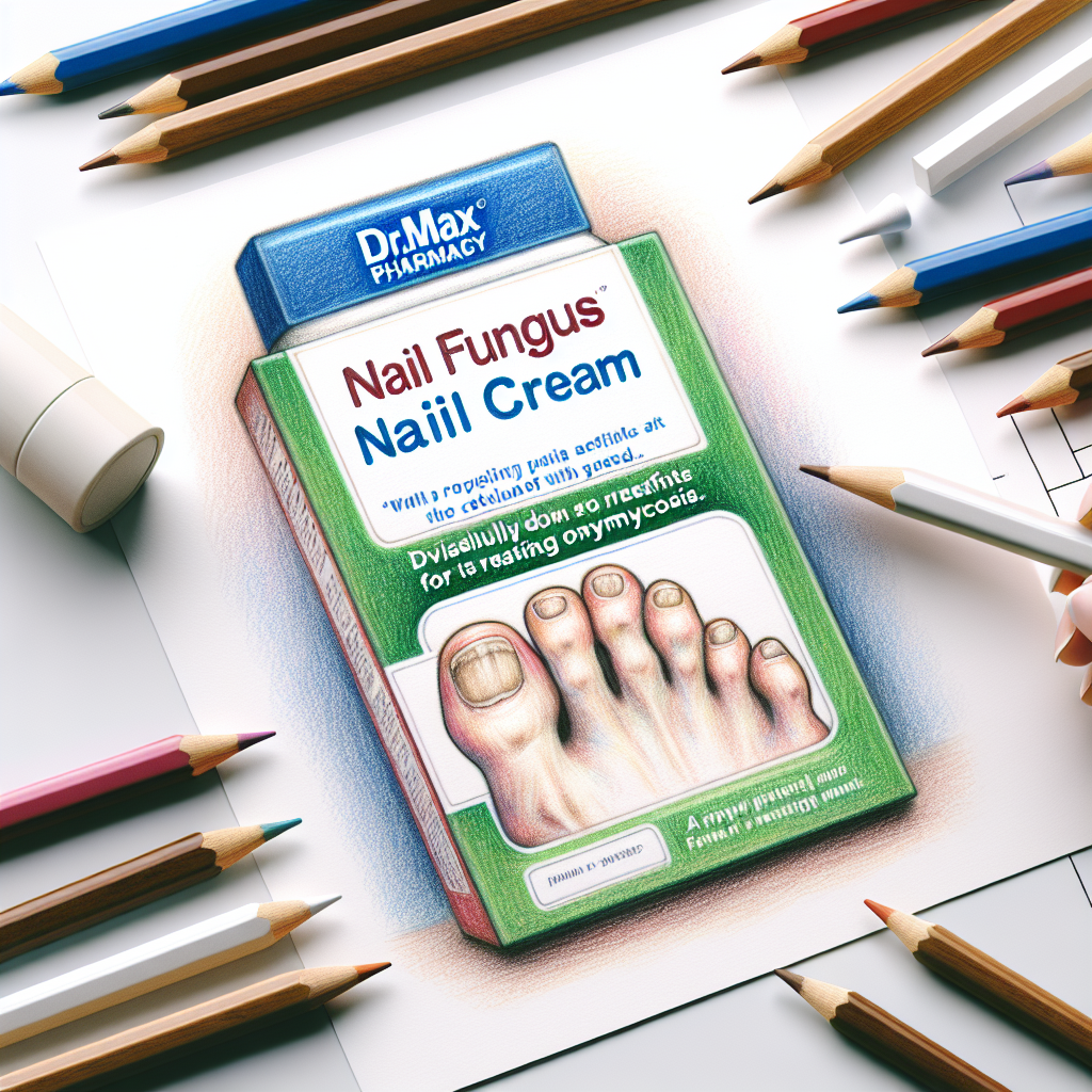 Pastelková ilustrace znázorňující téma: Plíseň nehtů