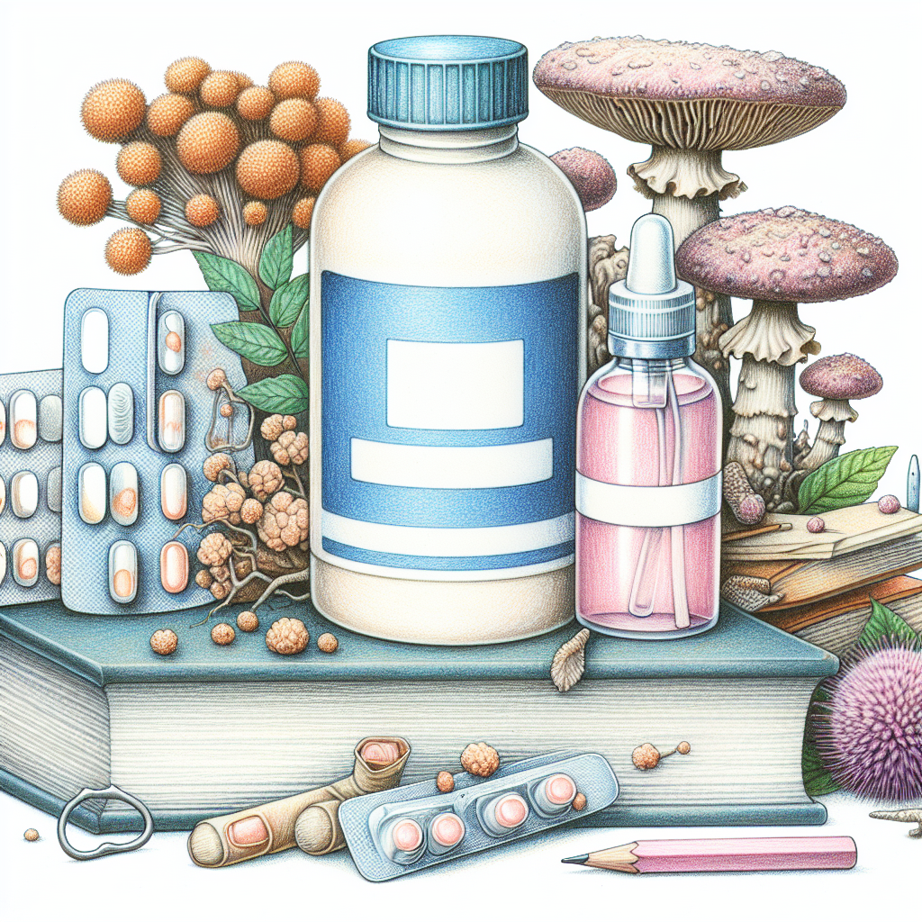 Pastelková ilustrace znázorňující téma: Plísňová onemocnění