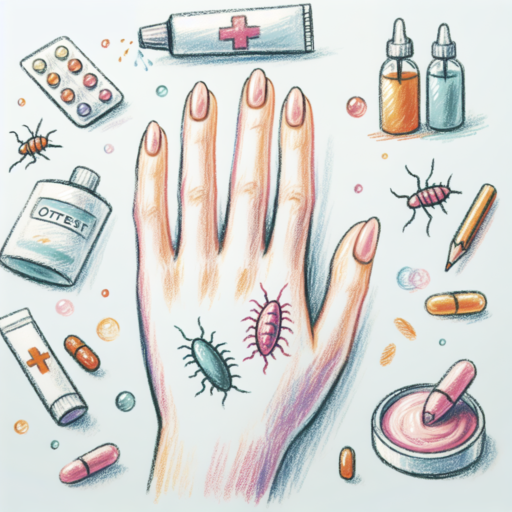 Pastelková ilustrace znázorňující téma: Zdraví